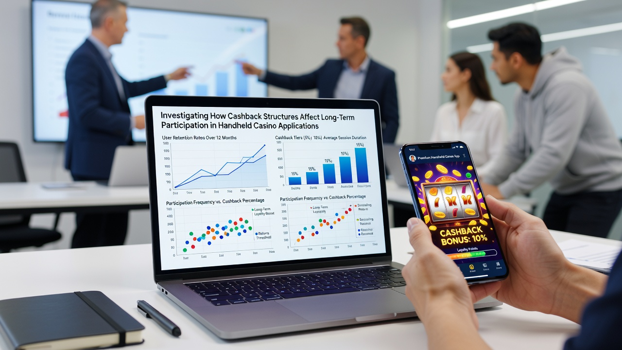 Analytics dashboard showing long-term player retention rates linked to cashback tiers in casino applications